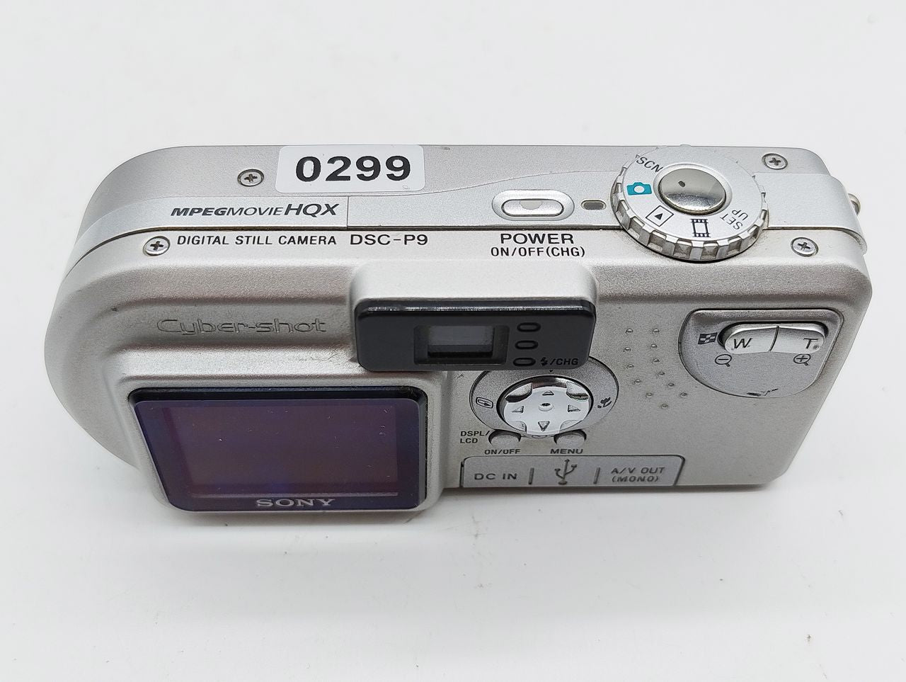299 - Sony Cybershot DSC-P9 Digitalkamera
