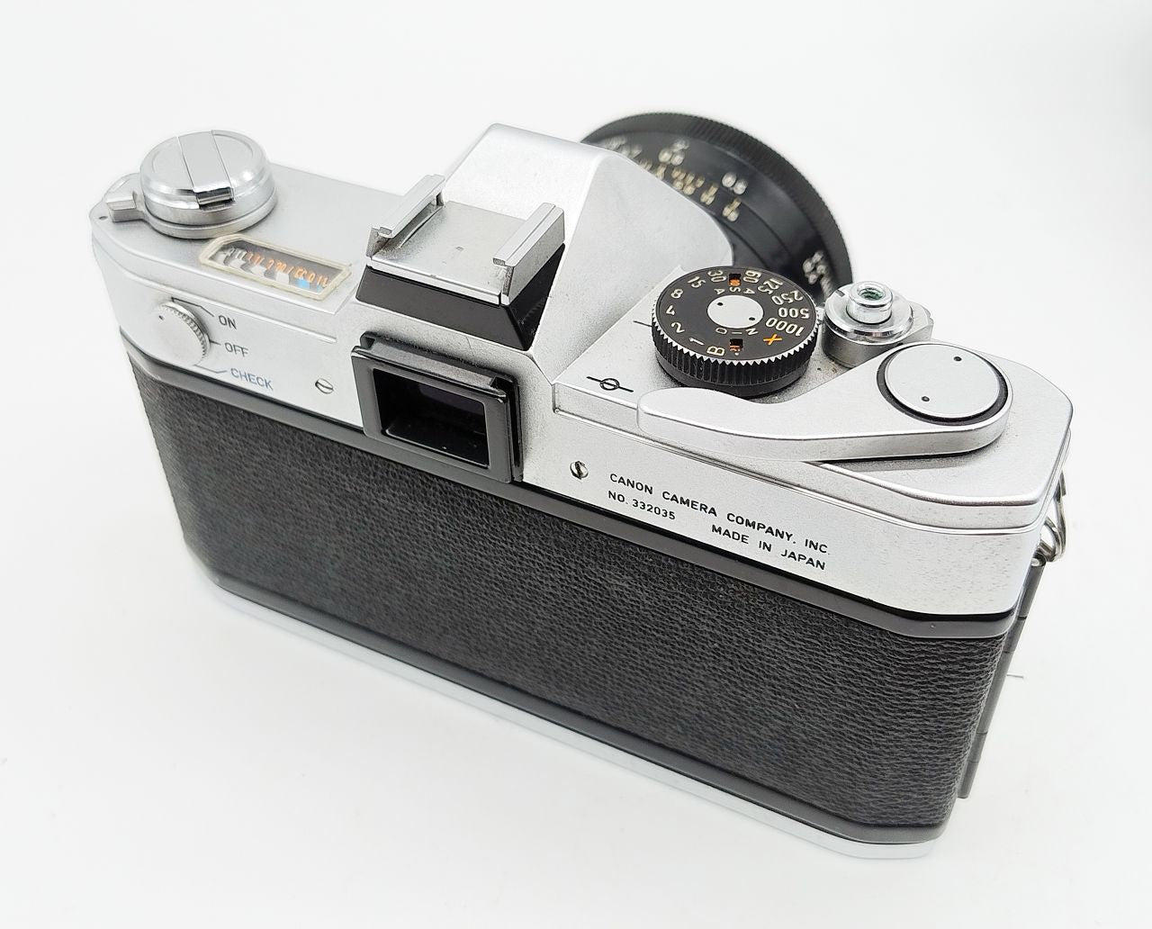 250 - Canon FX SLR + Porst Super WW 28/3.5 + Canon 50/1.8 + Ledert. + Kinoflex