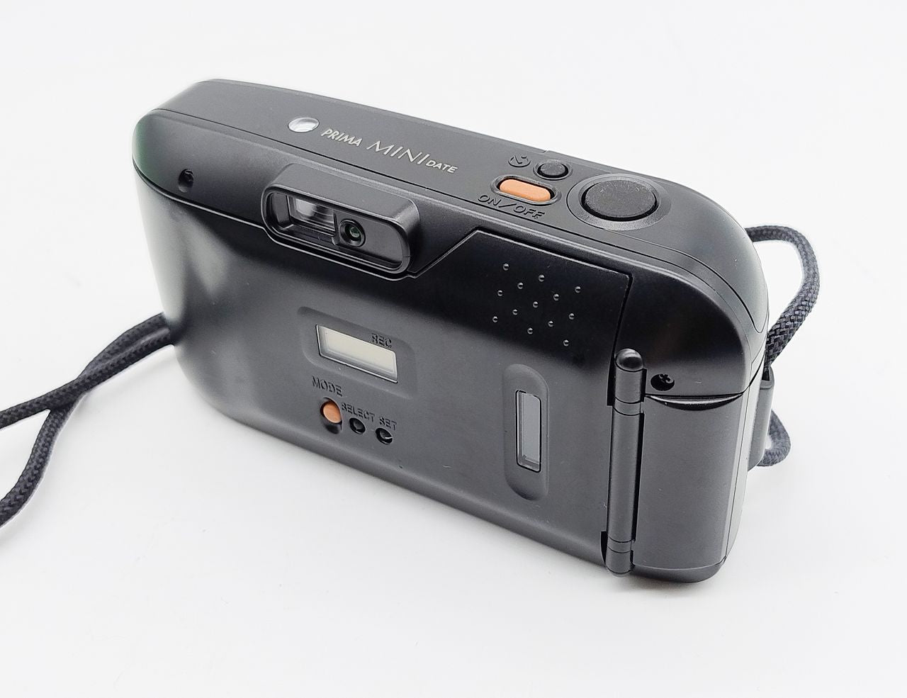 246 - Canon Prima Mini Date + 32/3.5 Objektiv + OVP & Ledertasche