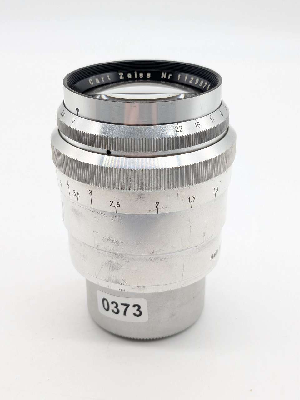 373 - Carl Zeiss Sonnar 85/2 Objektiv