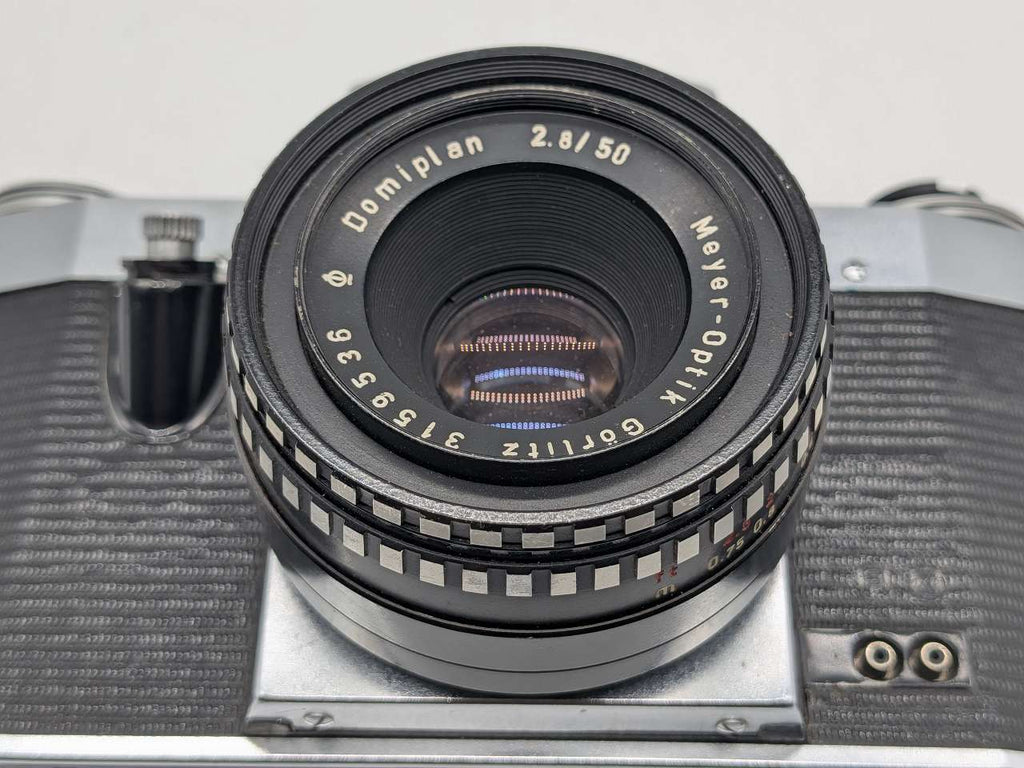 367 - Praktica Nova SLR + Meyer Domiplan 50/1.8