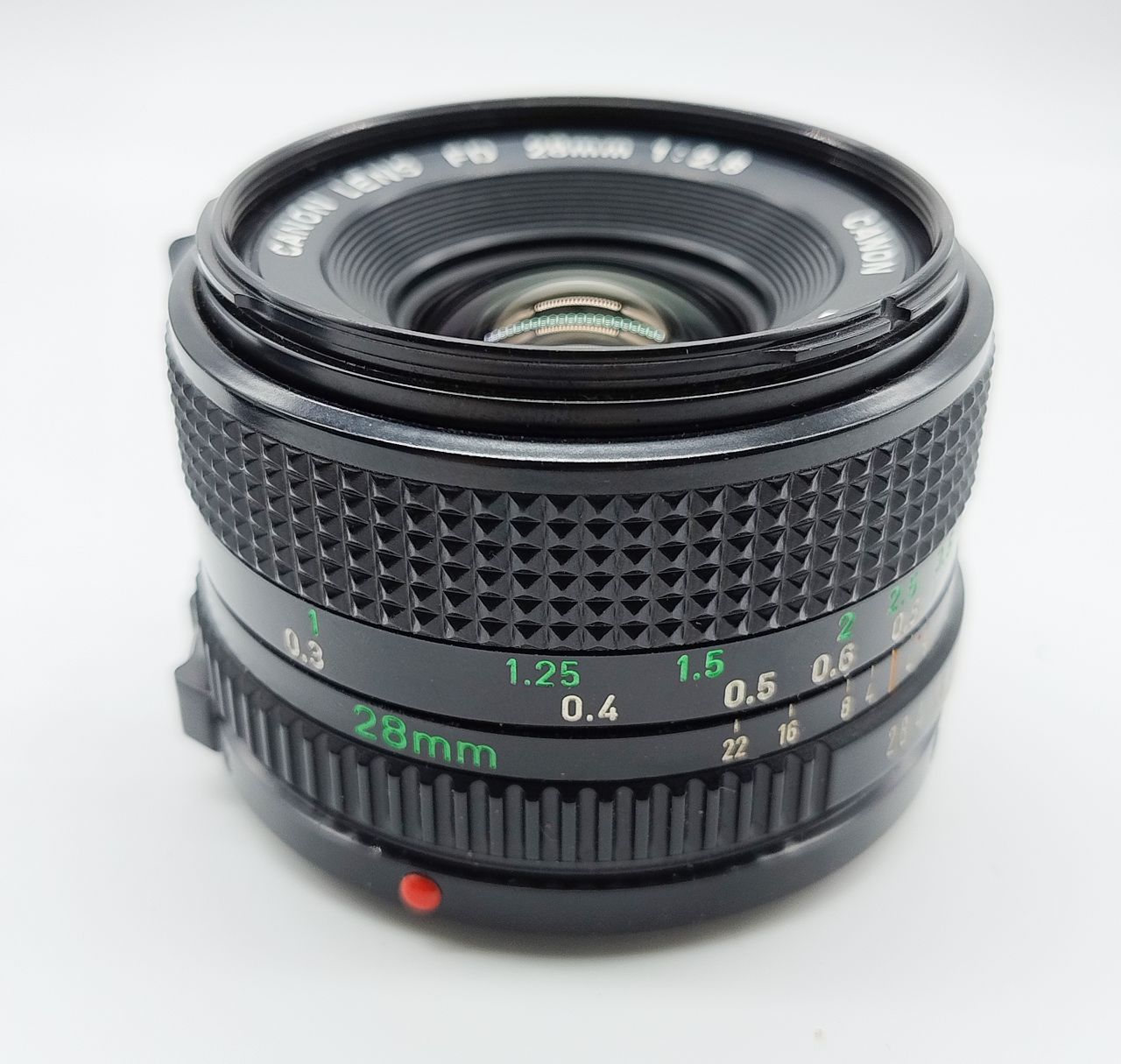 355 - Canon Lens FD 28mm f2.8 Objektiv