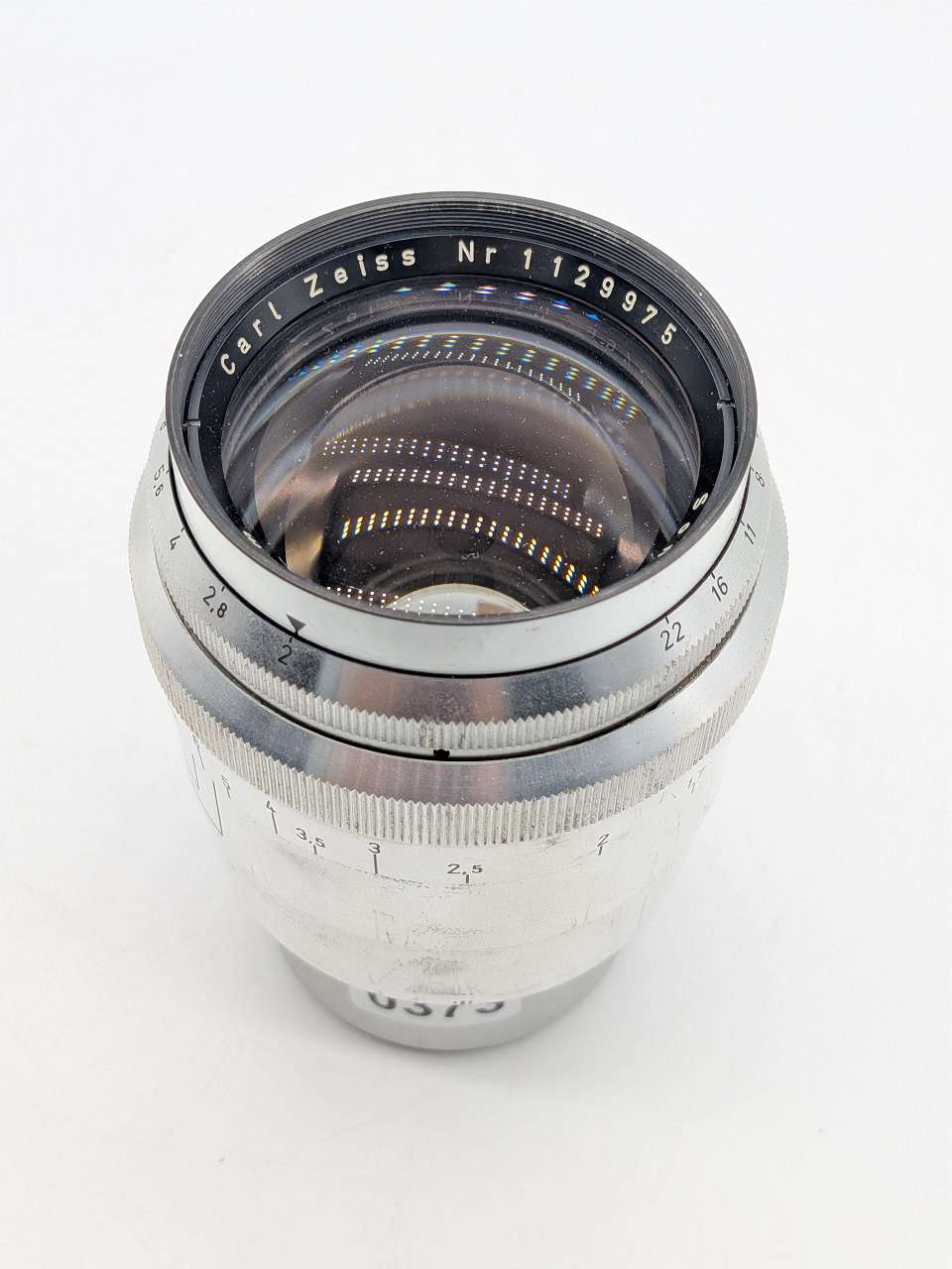 373 - Carl Zeiss Sonnar 85/2 Objektiv